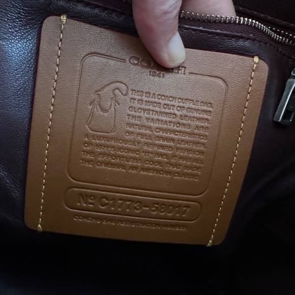 Coach 1941 turnlock duffle - Picture 6 of 15